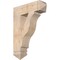 Ekena Millwork Funston Arts & Crafts Smooth Bracket, Douglas Fir, 5 1/2"W x 22"D x 30"H BKT06X22X30FST03SDF - alternate 1